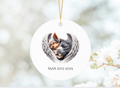 Yorkshire Terrier Dog Memorial Hanging Ornament