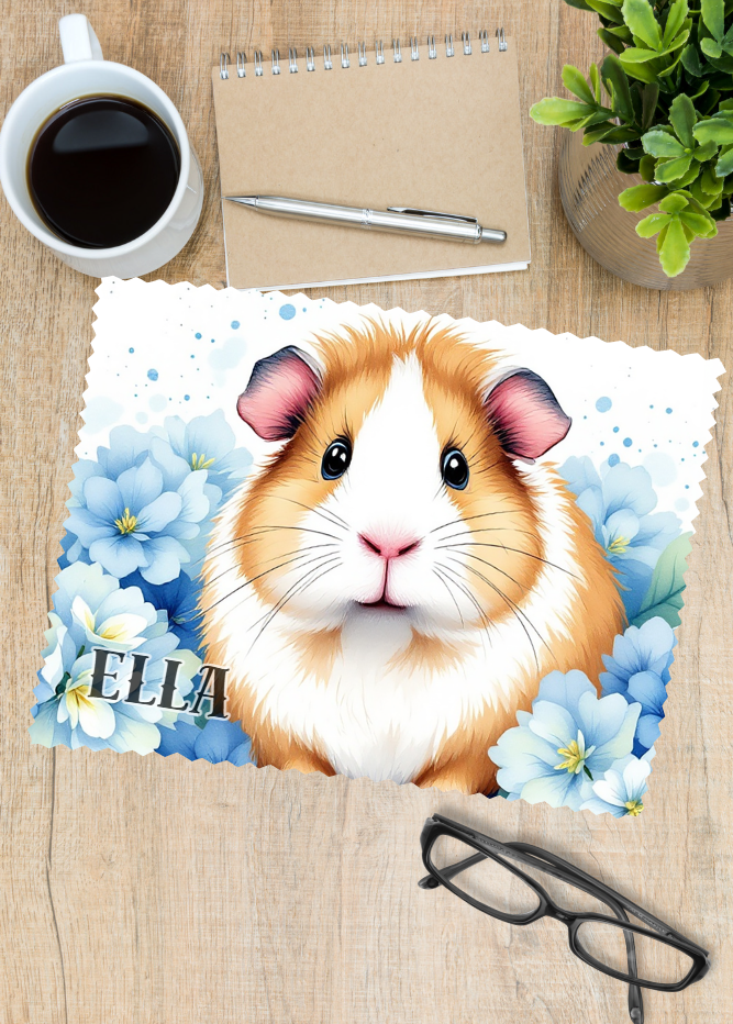 Guinea pig Glasses cleaner personalised