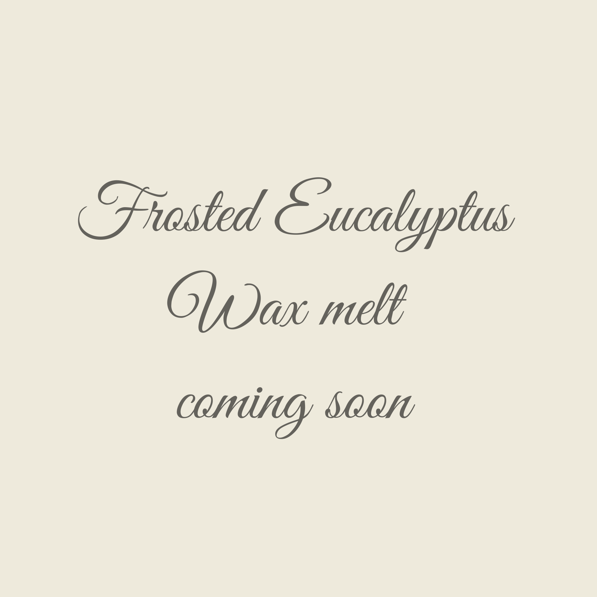 Frosted Eucalyptus Wax Melt